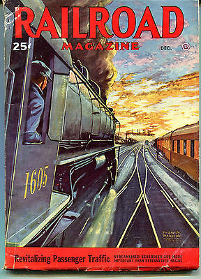 Railroad Magazine December, 1946 VG 120815jhe2