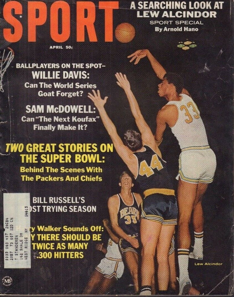 Sport Magazine Willie Days Lew Alcindor April 1967 022018nonr
