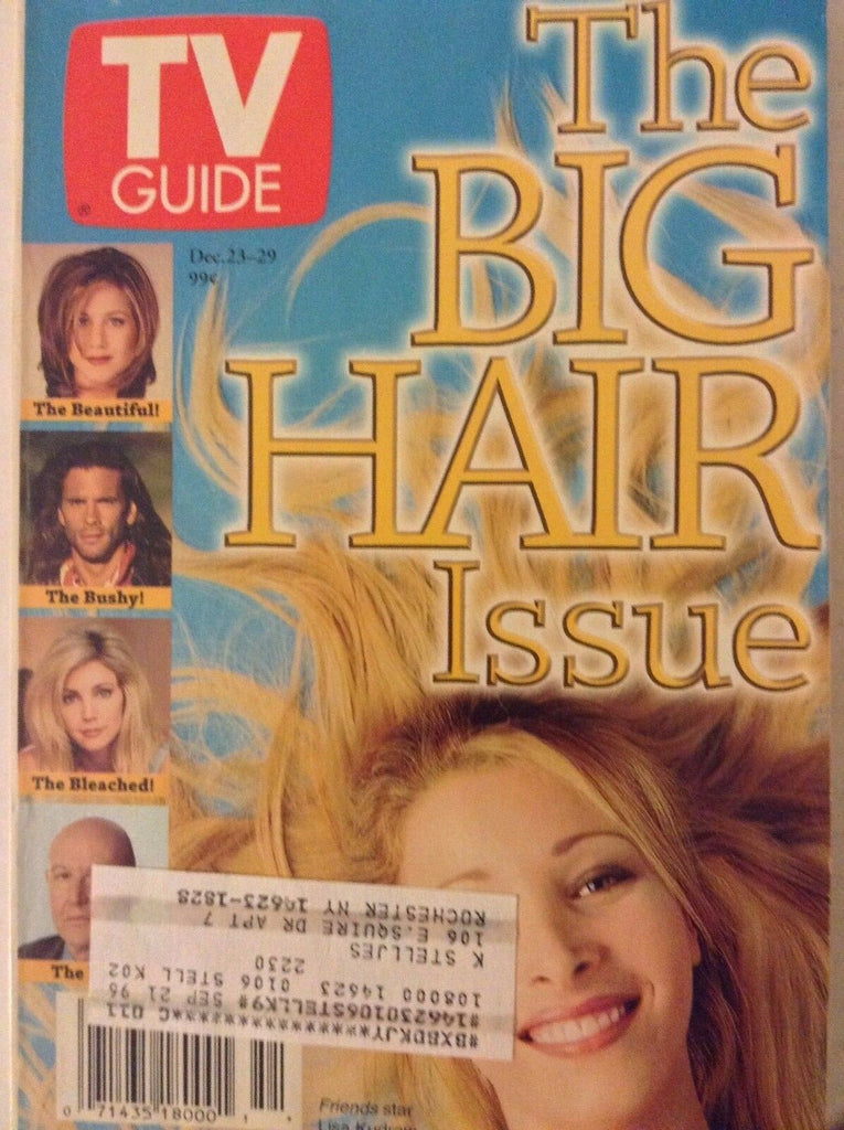 Tv Guide Magazine Friends Lisa Kudrow December 23, 1995 082817nonrh