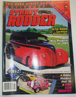 Street Rodder Magazine 7th KKOA Ken Fenical November 1987 010615R