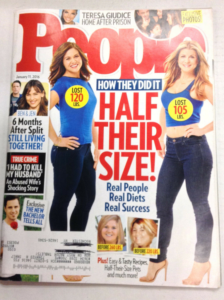 People Magazine Real People Real Diets January 11, 2016 050317nonr