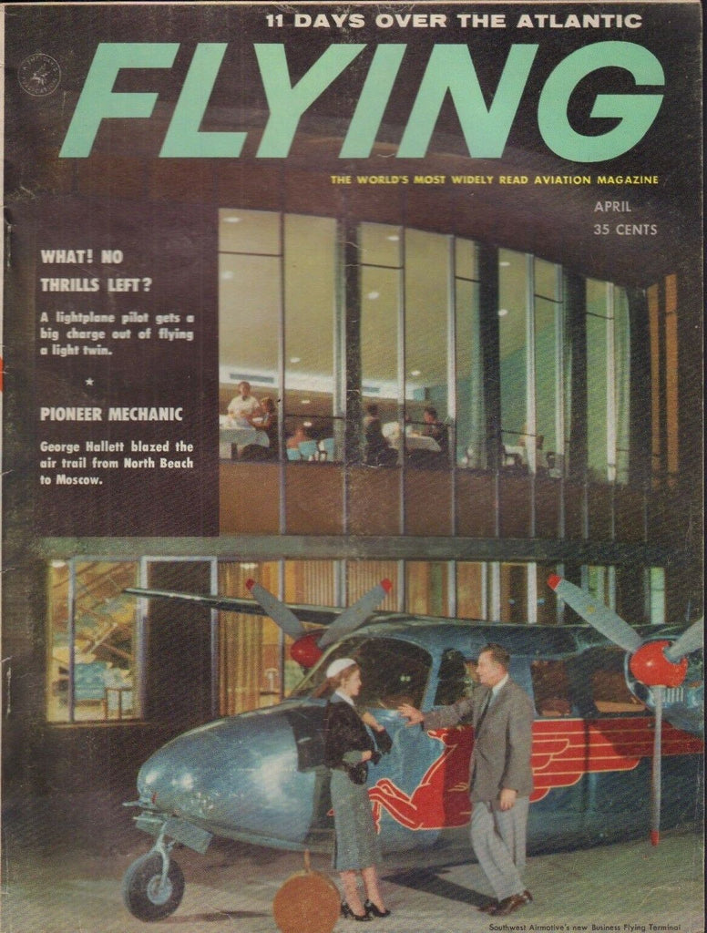 Flying Magazine Southwest Business Terminal April 1958 020418nonr
