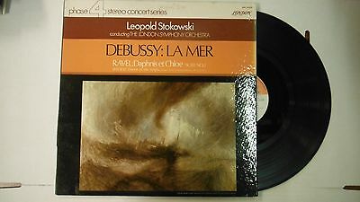 33 RPM Vinyl Leopold Stokowski Debussy: La Mer London SPC21059 111214KME