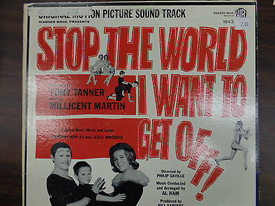 STOP THE WORLD I WANT TO GET OFF (OST) 33 RPM EX 110615 TLJ
