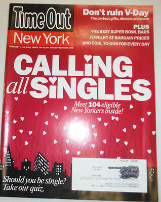 Timeout Magazine Calling All Singles February 2010 010915R