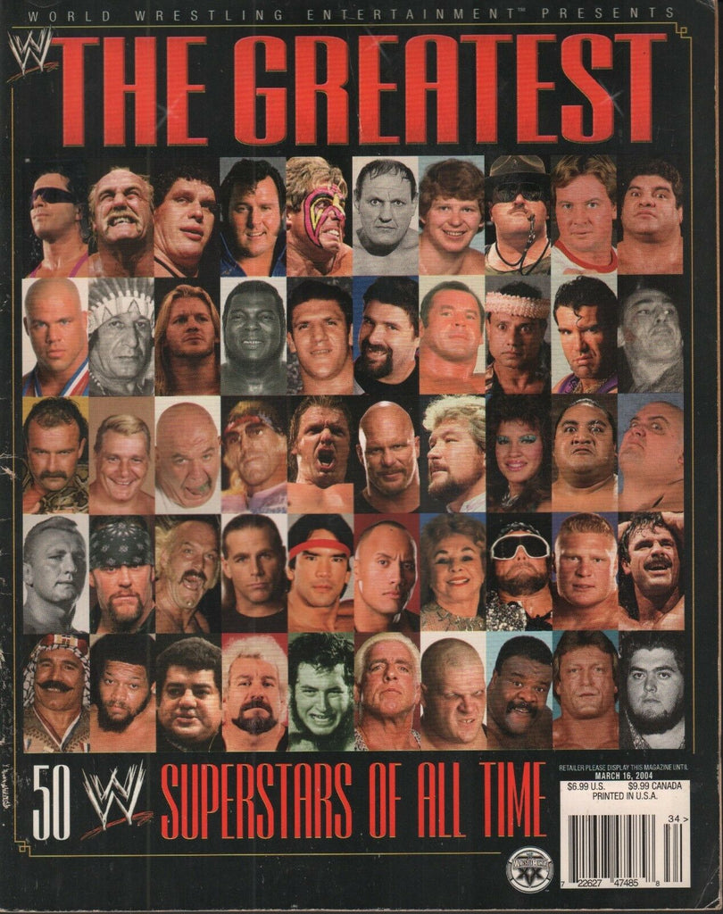 WWE Presents The Greatest Superstars of All Time March 16 2004 012819AME