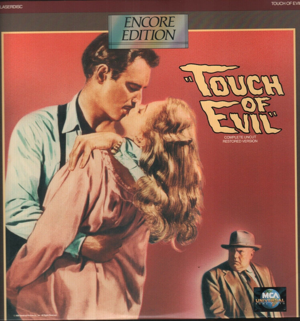 Touch of Evil Encore Edition MCA Universal Extended B&W Laser Disc 110618AMLD