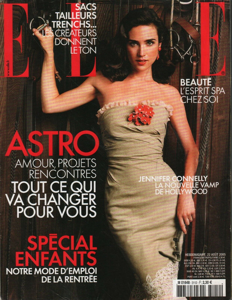 Elle French Fashion Magazine August 2005 Jennifer Connelly 100520ame