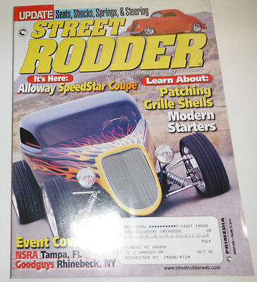 Street Rodder Magazine Alloway Speedstar Coupe March 2000 082114R