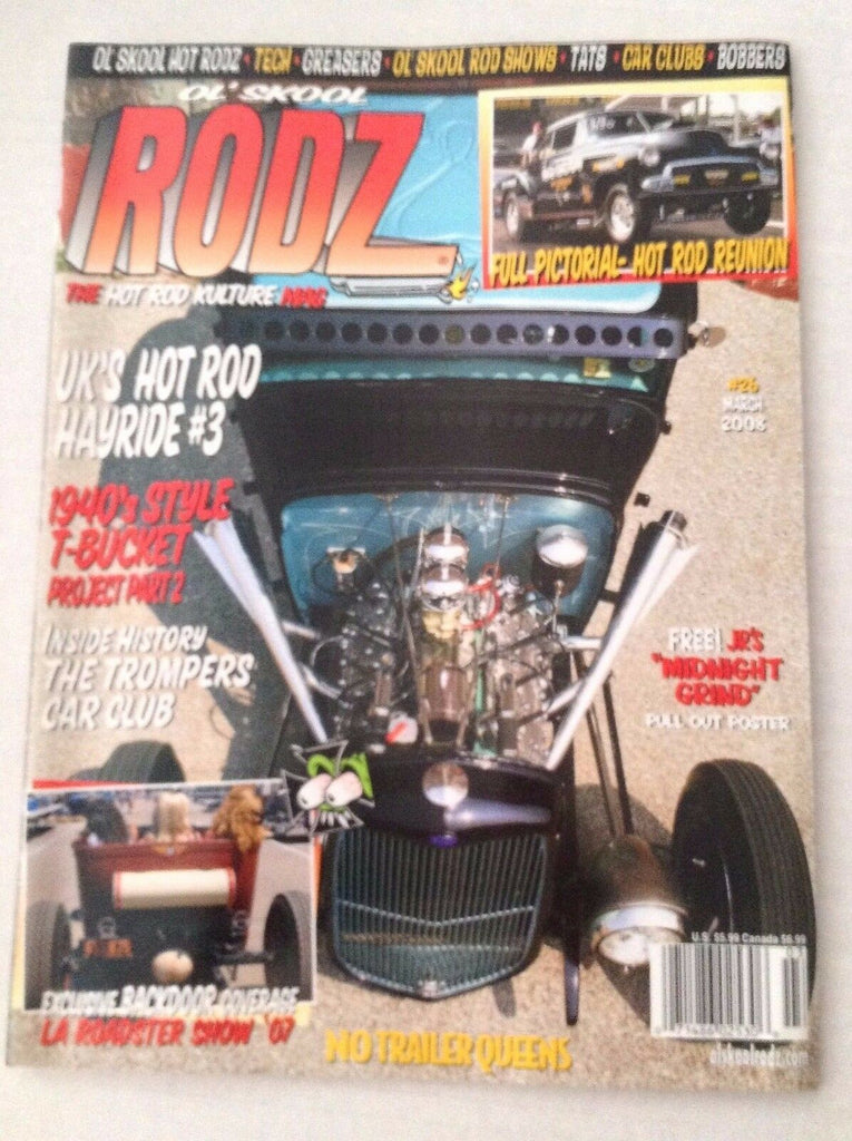 Ol' Skool Rodz Magazine UK's Hot Rod Hayride March 2008 030217NONRH