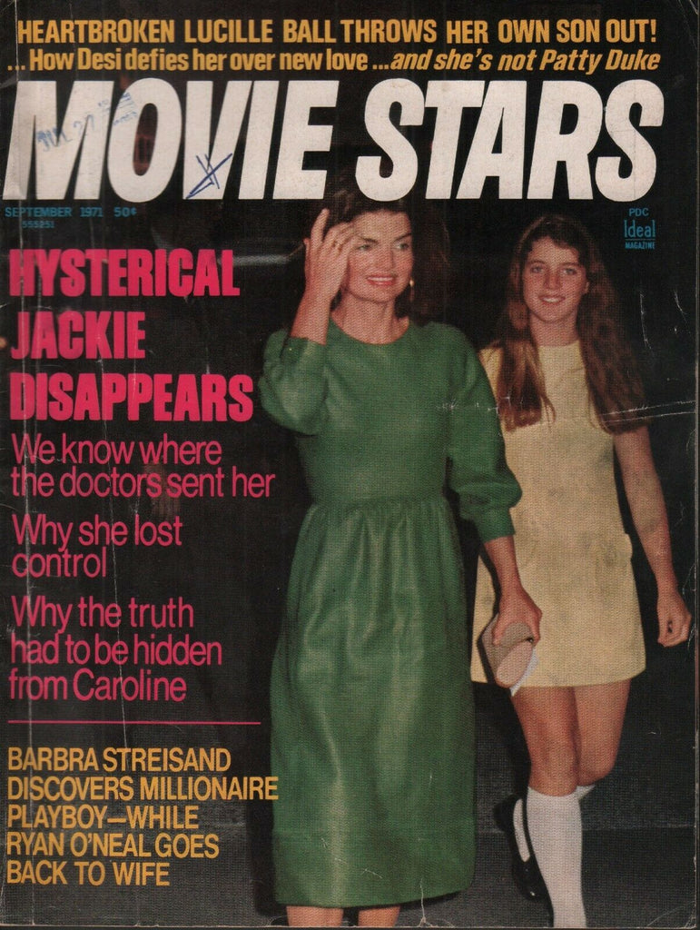 Movie Stars September 1971 Jackie Kennedy Onassis Lucille Ball 062519AME