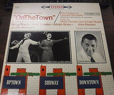 The First Full-Length Recording "On the Town" 33 RPM XSM50599 091016LLE