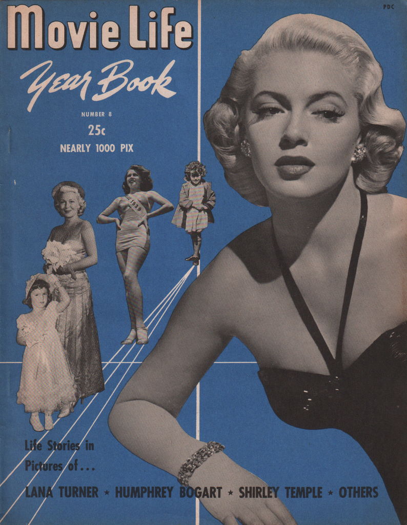 Movie Life Yearbook #8 1949 Lana Turner Shirley Temple HUmphrey Bogart 070820AME