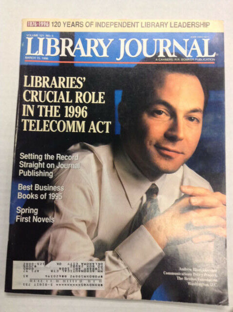Library Journal Aviation Magazine Andrew Blau March 15, 1996 022217R