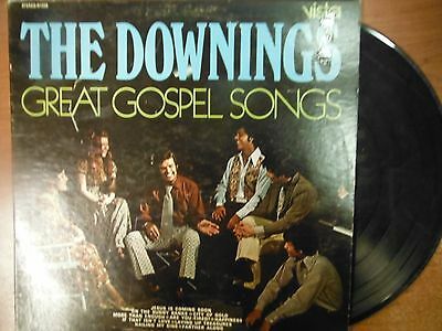 33 RPM Vinyl The Downings Great Gospel Songs Vista Records R1229 Stereo 012815SM