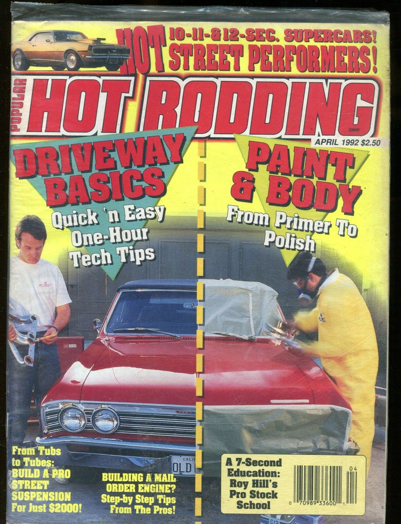 Popular Hot Rodding Magazine April 1992 Roy Hill EX No ML 113016jhe