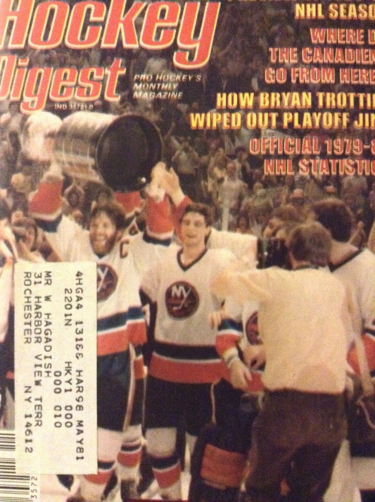 Hockey Digest Magazine NHL Season Danny Gare November 1980 122418nonrh