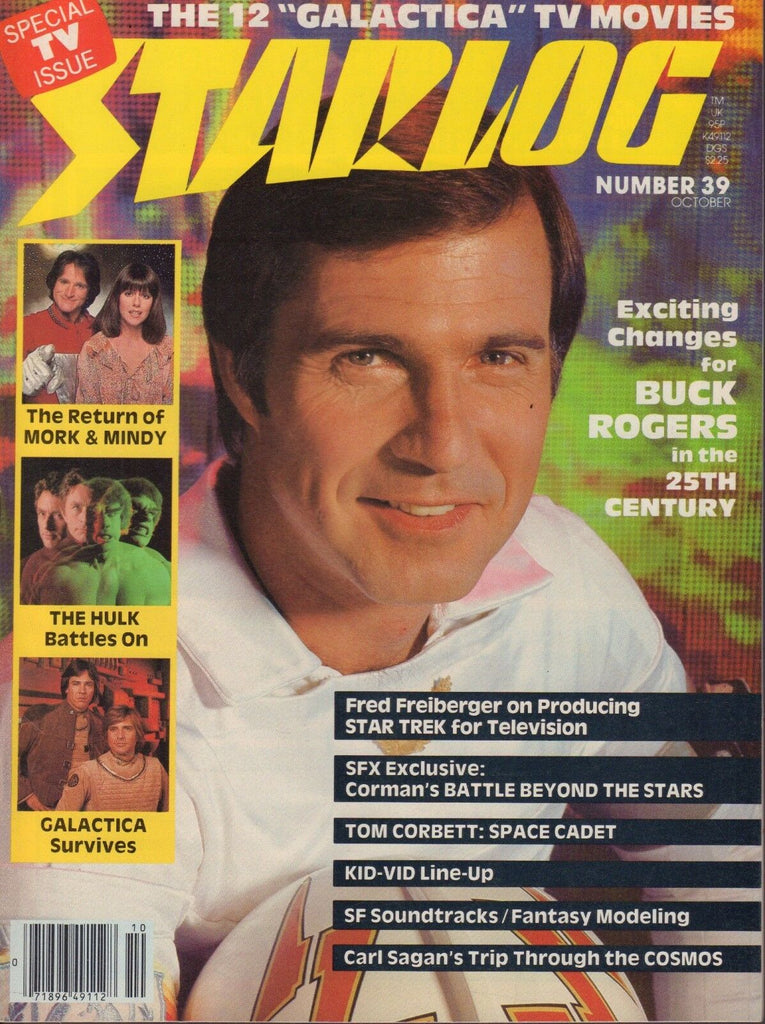 Starlog October 1980 Buck Rogers, The Hulk, Galactica 042717nonDBE