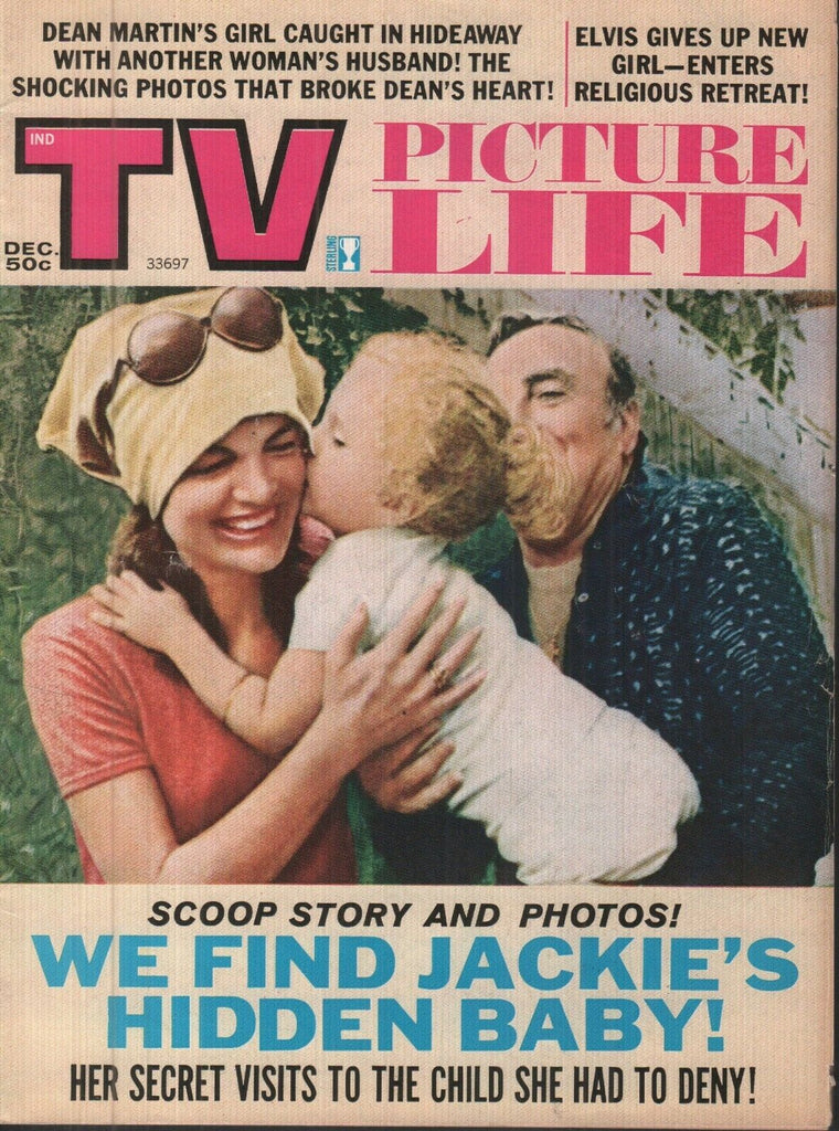 TV Picture Life December 1972 Jackie Kennedy Elvis Presley 070119AME