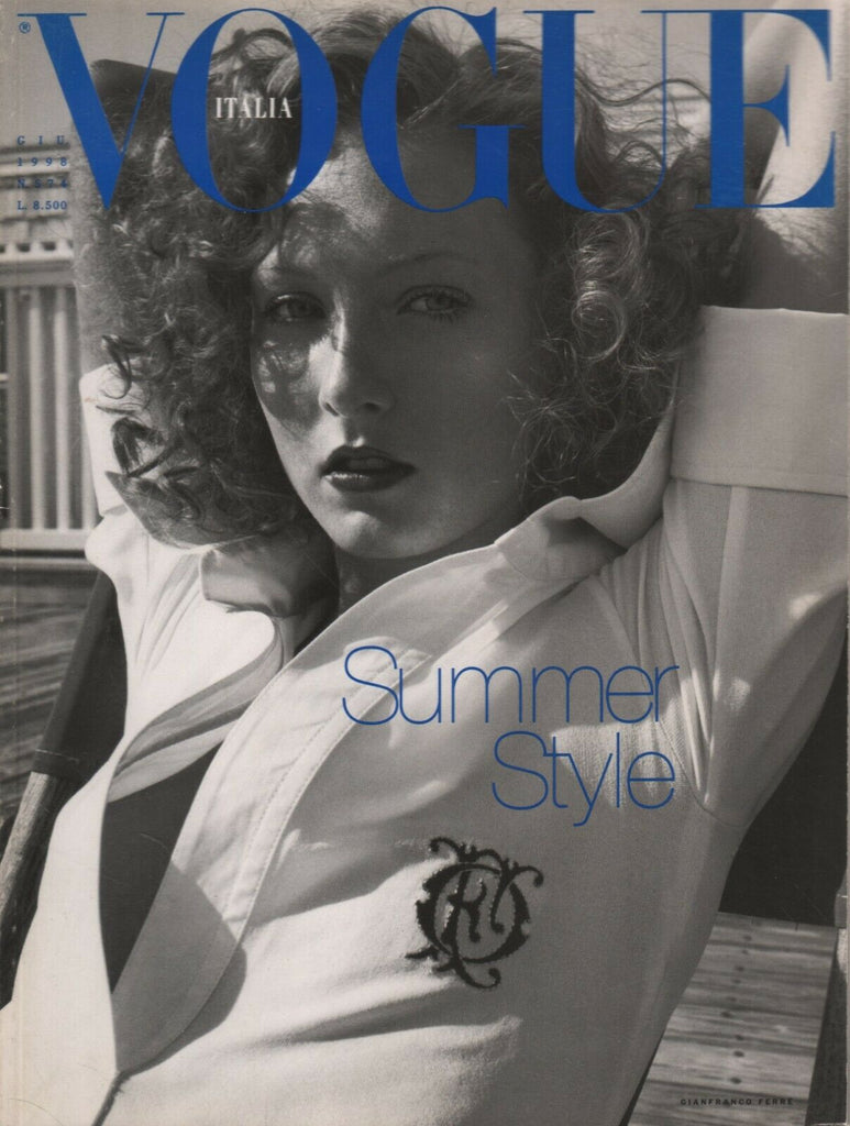 Vogue Italian Fashion Magazine June 1998 Jade Mick Jagger 012721ame2