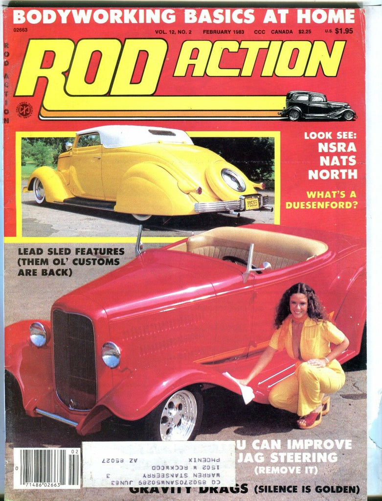 Rod Action Magazine February 1983 Duesenford EX w/ML 031317nonjhe