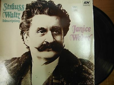 33 RPM Vinyl Strauss Waltz Transcriptions ASV Records DCA540 Stereo 030515SM