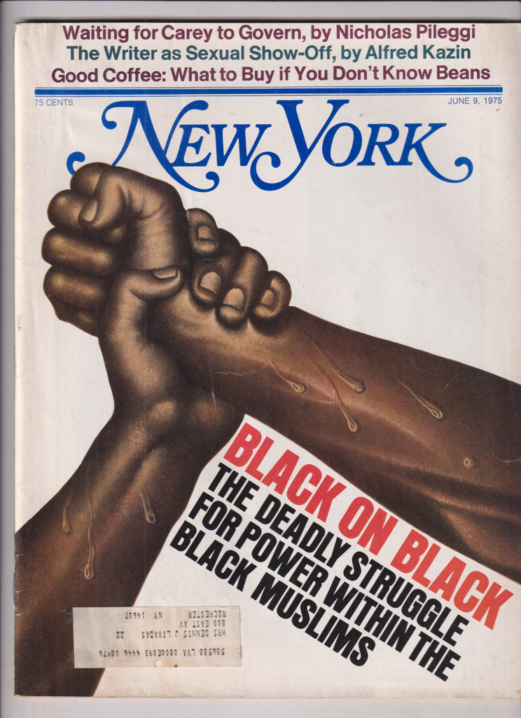 New York Magazine Black On Black Crime June 9, 1975 122019nonr