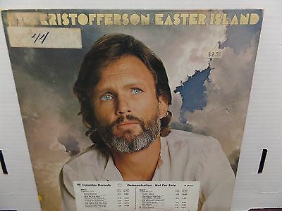 Kristofferson Easter Island PROMO JZ-35310 33rpm 081516DBE