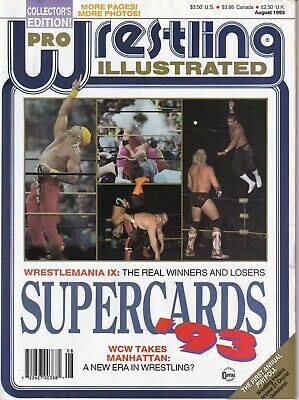 Pro Wrestling Illustrated Hulk Hogan Wrestlemania IX August 1993 022719nonr