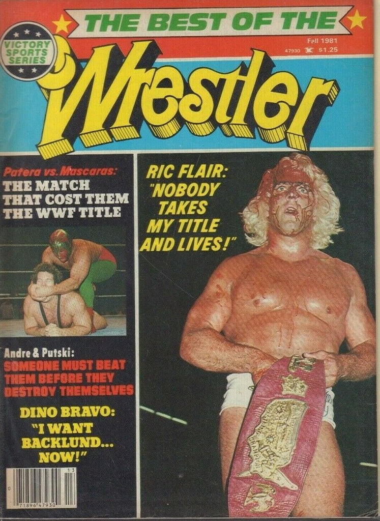 The Best of The Wrestler Spring 1976 Bruno Sammartino Jack Brisco 030219DBE