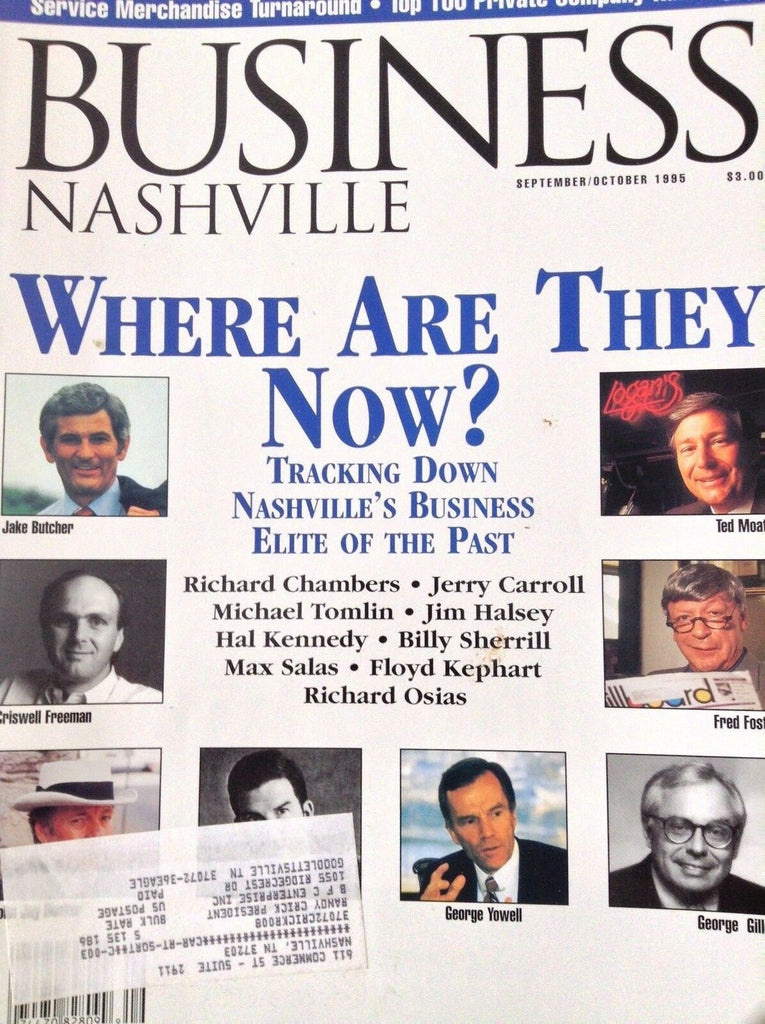 Business Nashville Magazine Where Are They September/October 1995 120618nonrh