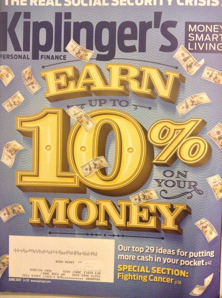 Kiplinger's Magazine Earn 10% on your money June 2017 101217nonrh3