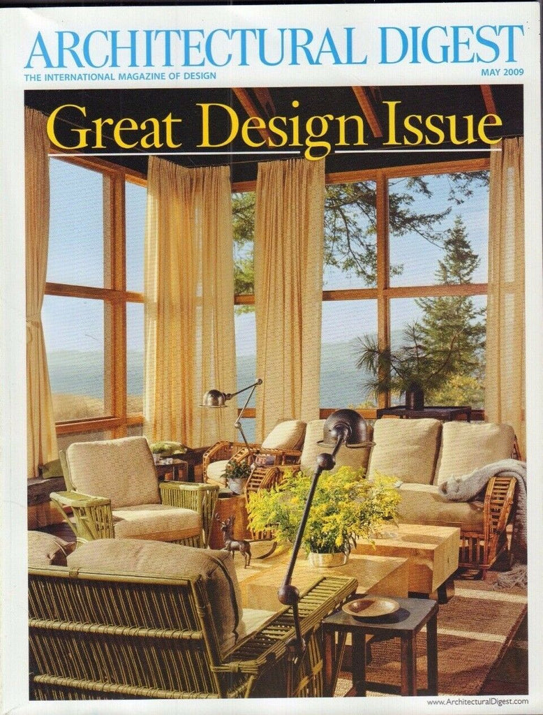 Architectural Digest May 2009 Great Design Issue 021417DBE2