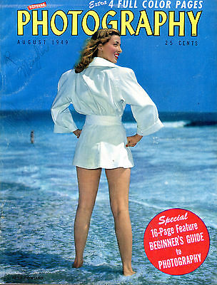Popular Photography Magazine August 1949 Beginner's Guide GD 062916jhe