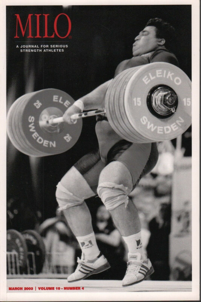 Milo Bodybuilding Magazine March 2003 Reza Zadeh 062218DBE