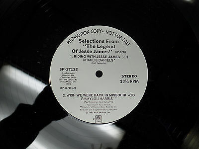 PROMO Selections from "The Legend of Jesse James" 33RPM 041816 TLJ