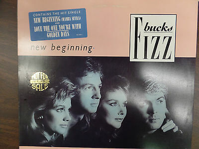 BUCKS FIZZ NEW BEGINNING PROMO 33 RPM EX+ 110915 TLJ