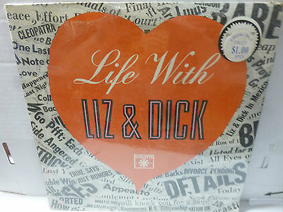 SEALED 33RPM Vinyl Record Life with Liz & Dick Elizabeth Taylor Burton ROULETTE