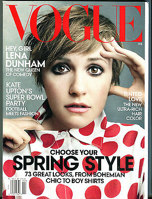 Vogue Magazine February 2014 Lena Dunham EX 070816jhe