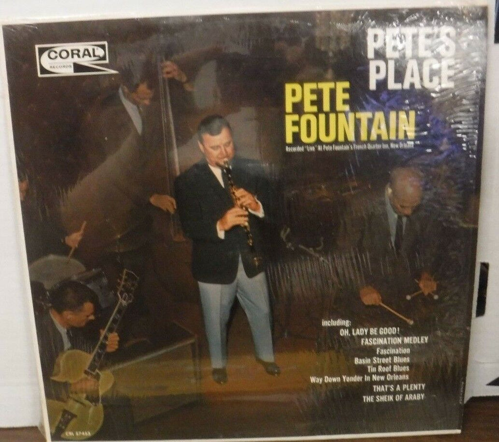 Peter Fountain Pete's Place vinyl Coral records recorded live 012718LLE
