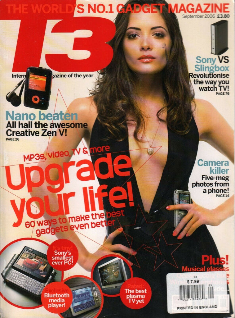 T3 UK Technology Magazine September 2006 Sony Creative Zen V 012220AME2