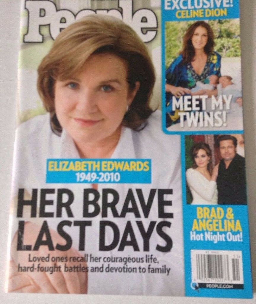 People Magazine Elizabeth Edwards Tribute December 20, 2010 072217nonrh