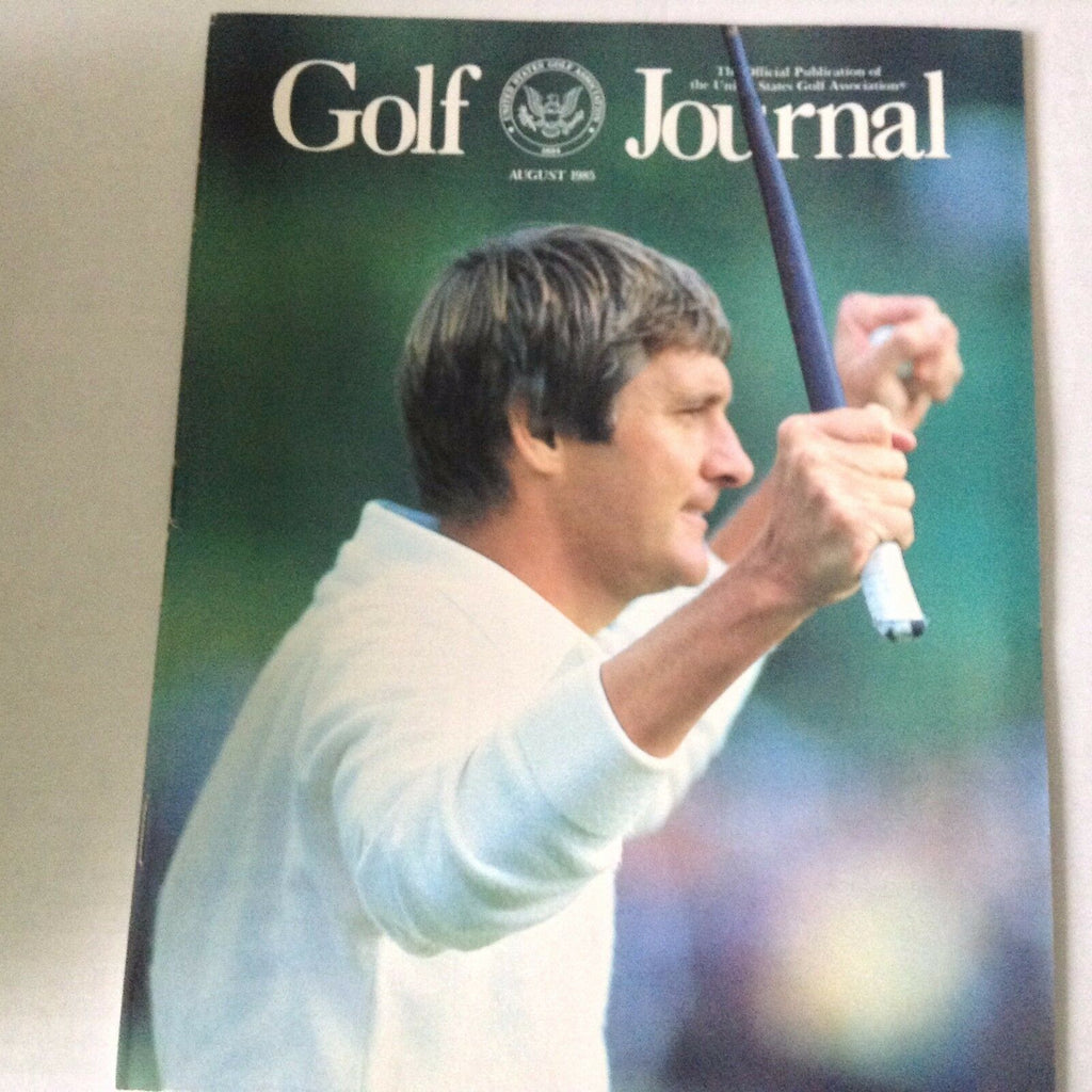 Golf Journal Magazine Miller Barber Among The Seniors August 1985 062917nonrh