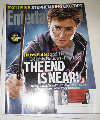 Entertainment Weekly Magazine Harry Potter & Stephen King November 2010 071314R