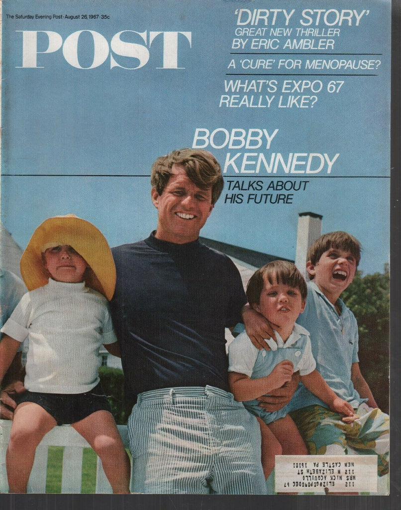 Saturday Evening Post August 26 1967 Bobby Kennedy JFK 080719AME