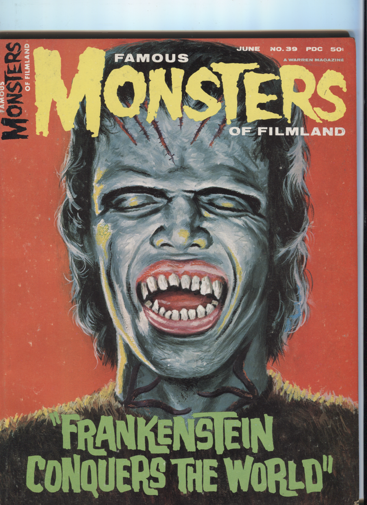 Famous Monsters of Filmland No.39 June 1966 Frankenstein Warren 090820DBT