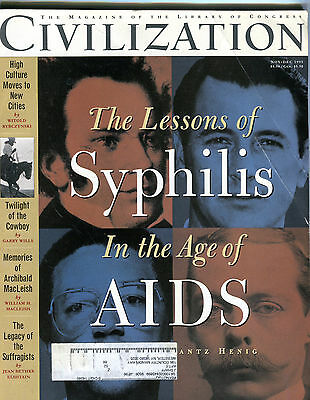 Civilization Magazine Nov/Dec 1995 Lessons Of Syphilis VGEX 022616jhe2
