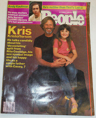 People Magazine Kris Kristofferson & Andy Kaufman September 1981 091014R