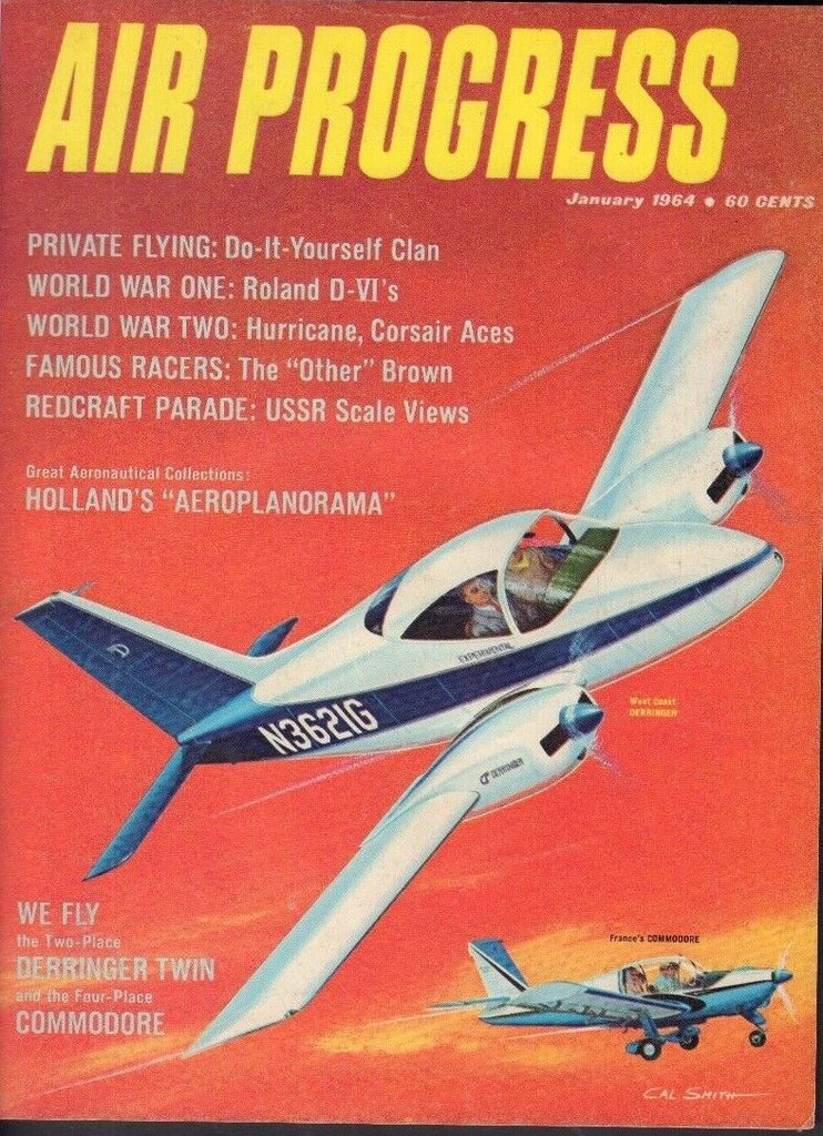 Air Progress Magazine West Coast Derringer & Commodore January 1964 011018nonr