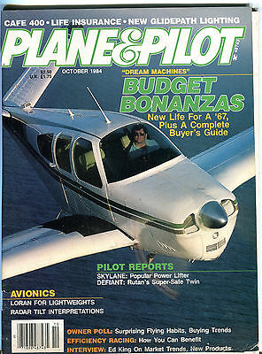 Plane & Pilot Magazine October 1984 Skylane Defiant VGEX 062116jhe